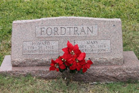 Mary Lois Holcomb Fordtran M Morial Find A Grave