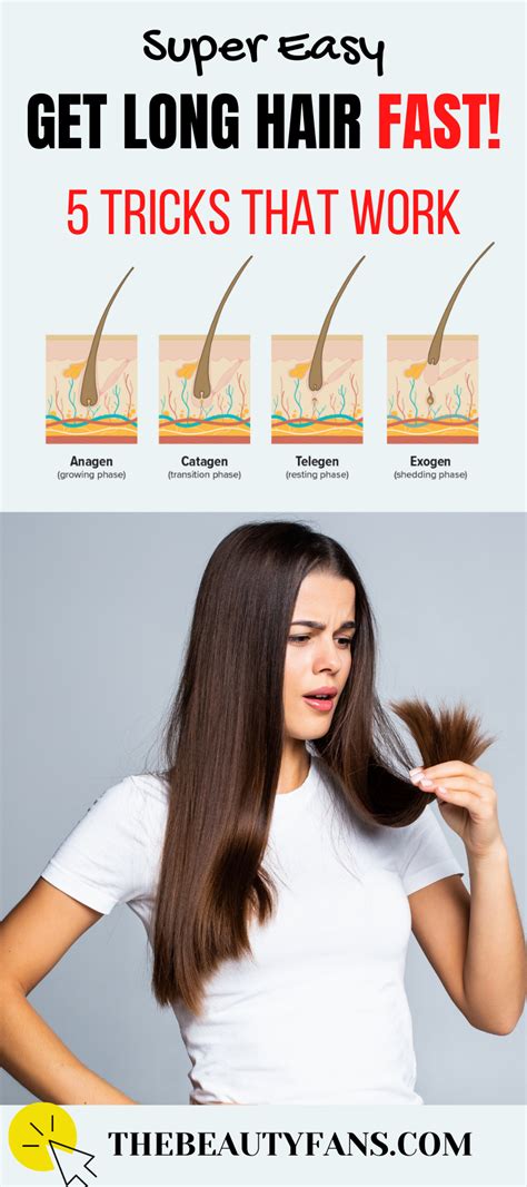 Super Easy Hair Hacks To Get Long Thick Healthy And Beautiful Hair