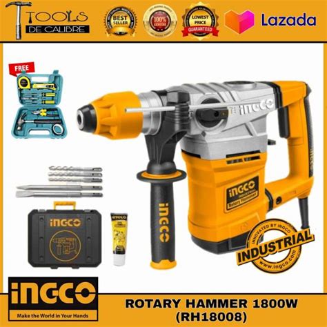 Ingco Rotary Hammer W Rh W Free Toolset Lazada Ph