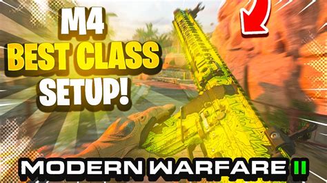 The Best Maxed Out M4 Class Setup In Modern Warfare 2 Mw2 Best M4