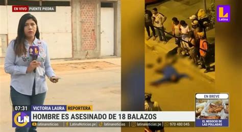 Hombre muere tras recibir más de 15 disparos en plena calle Latina