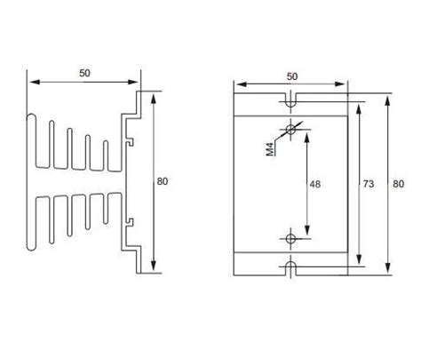 SSR heat sink - Solid State Relays (SSR) - Temperature Control