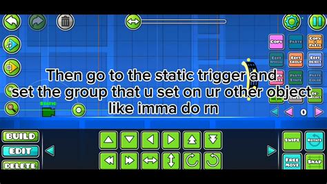 How To Use STATIC Trigger In GD 2 2 Editor YouTube
