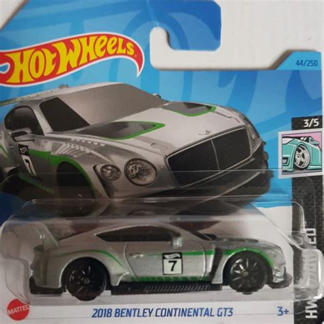 Машинка Хотвилс игрушка коллекционная Hot Wheels 2018 BENTLEY CONTINENTAL GT3 5785 HKL45