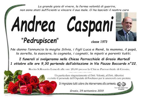 Caspani Andrea Necrologio Intorno Tirano