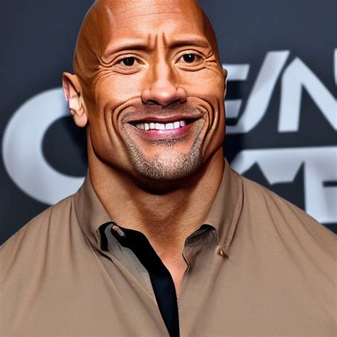 Prompthunt Dwayne Johnson With Long Straight Hair Wearing Makeup