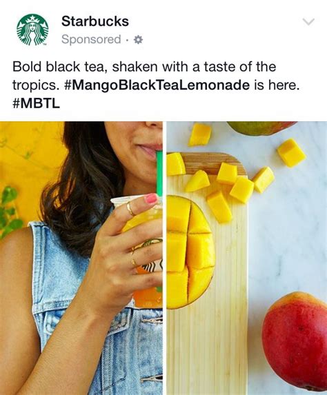 Starbucks Mango Black Tea Lemonade Black Tea Mango Starbucks