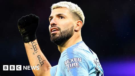 Sergio Aguero Man City Fans Pay Tribute To Retiring Legend Bbc News