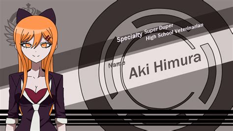 Danganronpa Oc Aki Himura By Blueraina16 On Deviantart