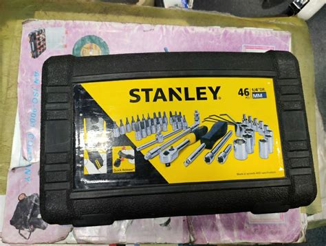 Stanley Pcs Square Drive Metric Socket Set Drive Size Inch At