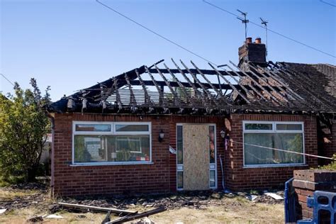 Pictures Show Devastating Aftermath Of Fatal Cleveleys Fire Which