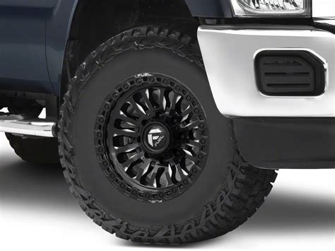 Fuel Wheels F Super Duty Rincon Gloss Black Milled Lug Wheel