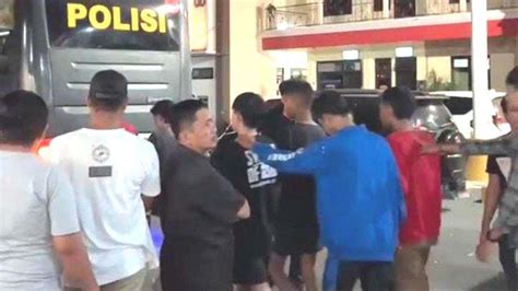 22 Pesilat PSHT Yang Keroyok Polisi Di Jember Diboyong Ke Polda Jatim