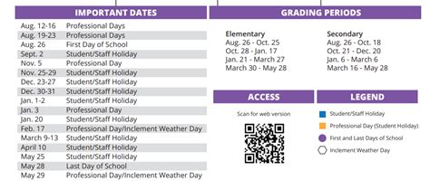 Cy-fair High School - School District Instructional Calendar - Cypress ...