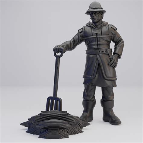 Hot Goblin 農夫E ミニチュア ホットゴブリン 農村風景 TRPG