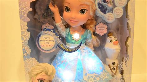 Disney Frozen Snow Glow Elsa Doll Youtube