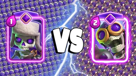 Evolved Skeletons Vs Evolved Bomber Clash Royale Challenge Youtube