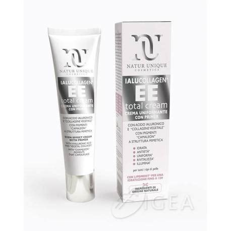 Natur Unique Ialucollagen EE Total Cream Crema Uniformante 40 Ml