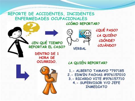 Curso Reporte De Accidentes Incidentes Y Enfermedades Ocupacionales