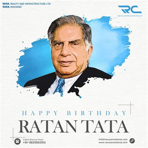 Happy Birthday Ratan Tata | Happy birthday wishes, Ratan tata, Happy ...