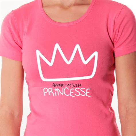 T Shirt Coup De Coeur Appelle Moi Princesse Avomarks