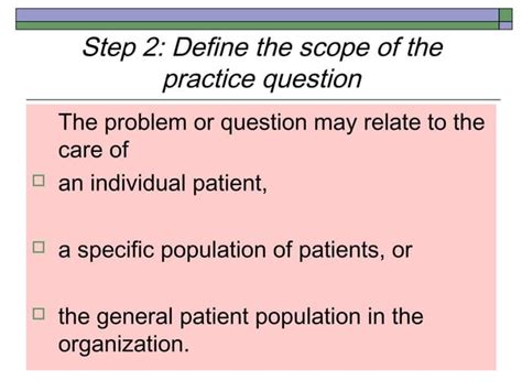 Evidence Based Practice Strategies To Nursing Practice Ppt