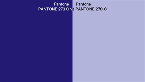 Pantone 273 C Vs Pantone 270 C Side By Side Comparison