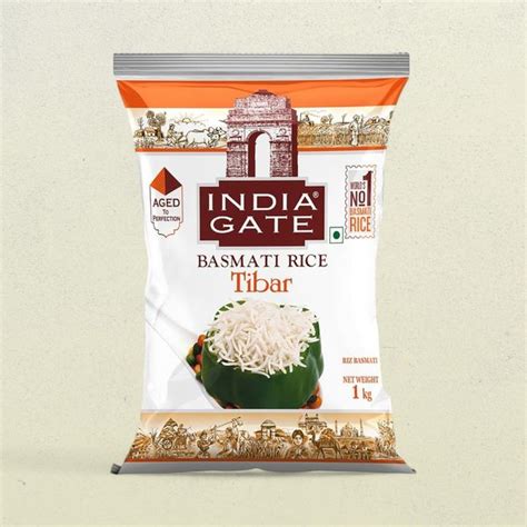 India Gate Tibar Basmati Rice Long Grain Kg Buy Online At