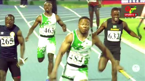 Watch Men S And Women S 4 X 100m Relay Final African Games Nigeria Wins Gold Ghana Silver