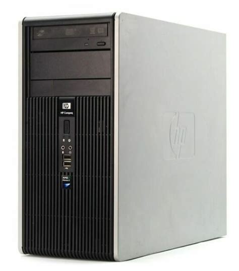 Hp Dc Sff Small Desktop Computer Amd Le Ghz Gb Vista Dvd