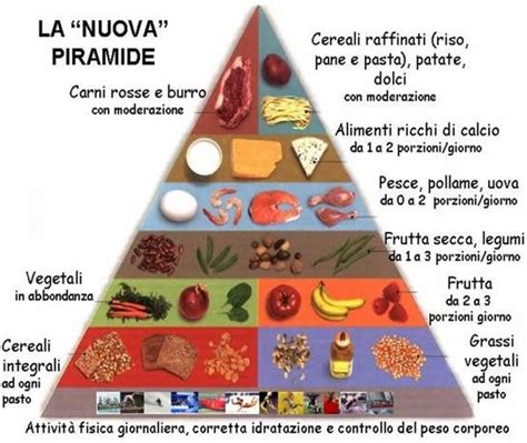 La Nuova Piramide Alimentare Americana Benessere Sport Migliora La