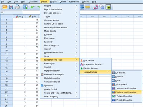 How To Perform A Kruskal Wallis Test In SPSS