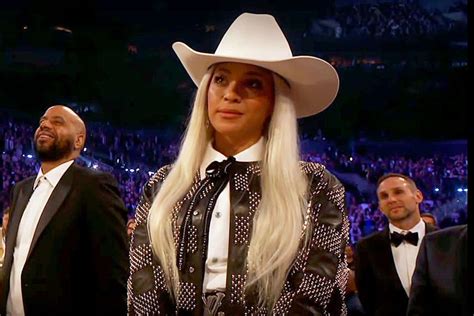 Beyoncé Gives Renaissance Energy In Cowboy Hat And Studded Skirt Suit