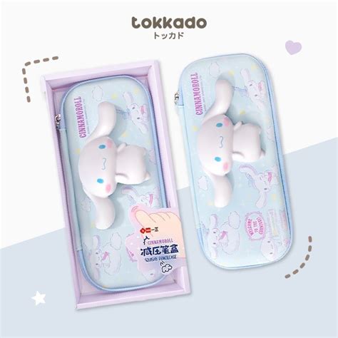 Jual Tokkado Sanrio Squishy Pencil Case Original Kotak Pensil Anak Lucu