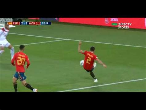 Golazo De Iago Aspas Espa A Vs Marruecos Mundial Rusia Youtube