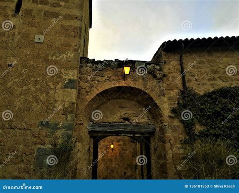 Civita Di Bagnoregio, Etruscan Town in the Province of Viterbo, Italy ...