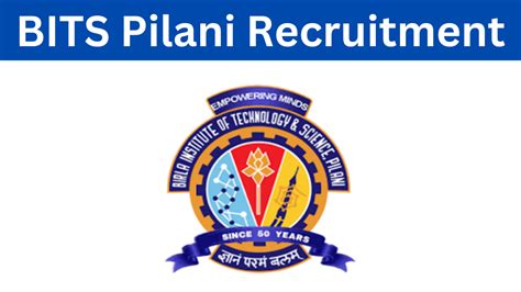 BITS Pilani 1 Project Associate Job Vacancy Apply Offline