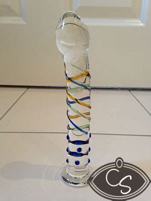 Review Sundew Medley Glass Dildo Cara Sutra