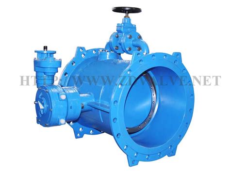 F5 Double Flanged Eccentric Butterfly Valve With Bypass Valve