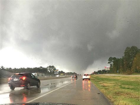 Tornado Causes Damage In Montgomery County