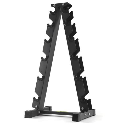 Buy PhysKcal Dumbbell Rack Heavy Duty Steel 350kg/400kg Load Bearing, 5