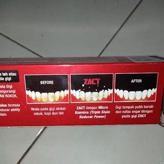 Jual ZACT PASTA GIGI UNTUK PEROKOK Shopee Indonesia