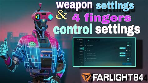 Farlight 84 Best WEAPON Settings 4 Fingers Control Settings YouTube