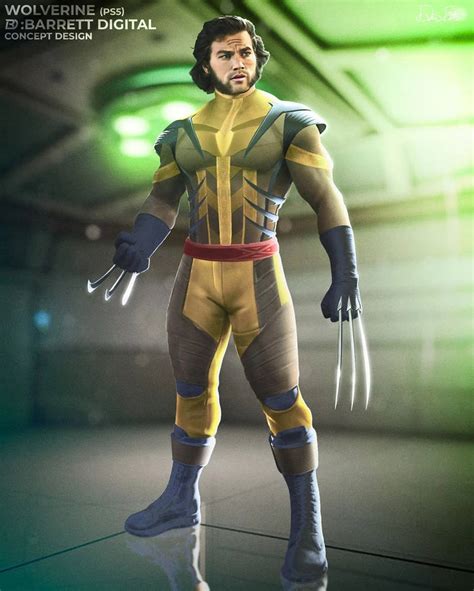 Insomniac Wolverine Concept V2 by Barrett.Digital by TytorTheBarbarian on DeviantArt