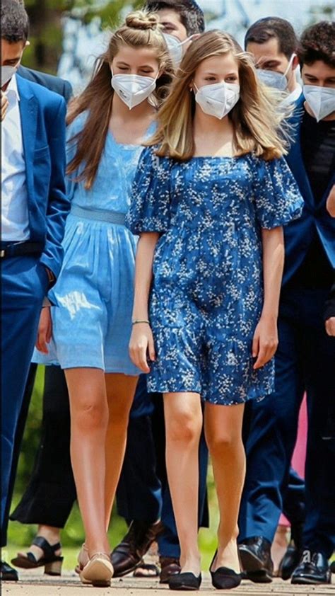 Princess Leonor & Infanta Sofia - July 1, 2021 📍Albeniz palace ...