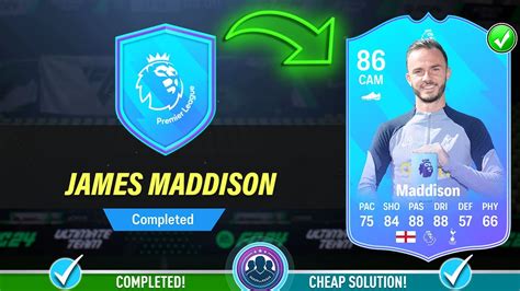 Potm James Maddison Sbc Completed Cheap Solution Tips Fc