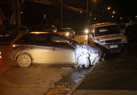 Pta Arenas Conductor Ebrio Caus Choque Tras Ser Perseguido Por