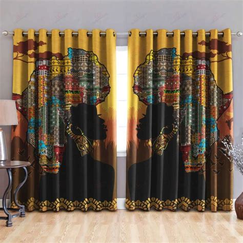 Order African Women Window Curtain From Brightroomy Now