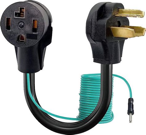 WimiSom 30A 250V NEMA 10-30P to 14-30R Electrical Plug - Walmart.com