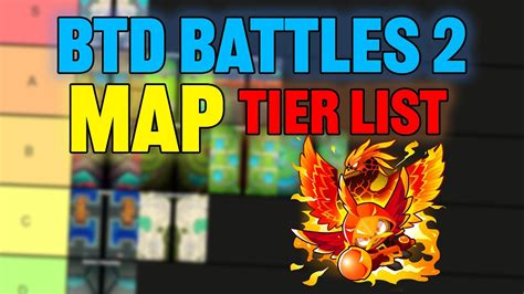 Ranking Every Map In Btd Battles Tier List Youtube